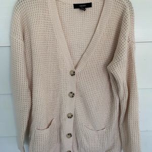 Cream cardigan
